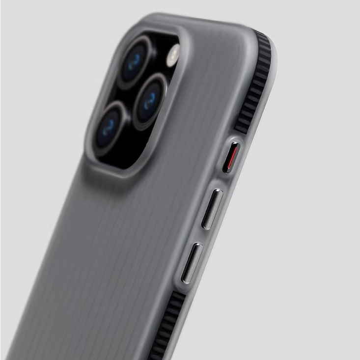 Ốp Điện Thoại acrylic Cứng Nhám Họa Tiết Kẻ Sọc Chống Trượt Cho compatible for iphone 13 14 15 pro max