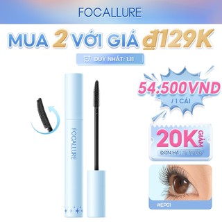 Focallure mascara Chuốt Mi Cong Vút Và Dài Hơn 24h Nhanh Khô Chống Thấm Nước Và Mồ Hôi Lâu Trôi 7.5g