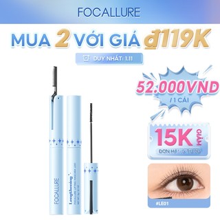 Focallure mascara Chuốt Mi 2mm Chống Nước Nhanh Khô Không Nhòe 3g