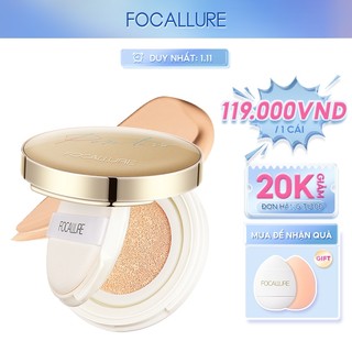 Phấn nước BB FOCALLURE Golden Age 12g chống nước kết cấu mỏng nhẹ che phủ hoàn hảo làm mờ lỗ chân lông