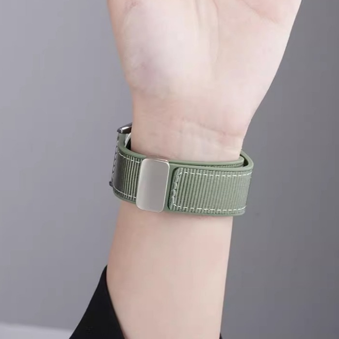 Dây Đeo Silicon nylon Có Khóa Nam Châm Cho Đồng Hồ Thông Minh huawei gt 4 3 2 2e pro gt4 gt3 gt2 46mm