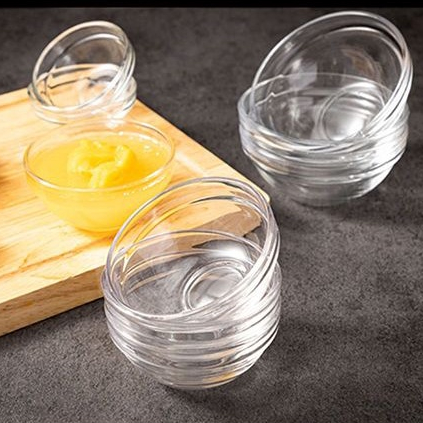 Bát thủy tinh chịu nhiệt độ cao Khuôn làm thạch Khuôn bánh bát Khuôn ăn nhẹ Bát đựng gia vị Bát rau nhỏ Bát tráng miệng Bát ăn nhẹ