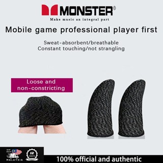 Monster 1 Đôi Găng Tay Chơi Game Di Động Thoáng Khí Chống Trơn Trượt Màn Hình Cảm Ứng Cần Điều Khiển Găng Tay Chơi Game Chống Mồ Hôi 