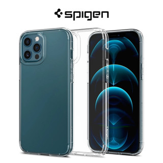 Spigen ốp điện thoại tpu trong suốt cho iphone 11 12 13 14 pro max 12