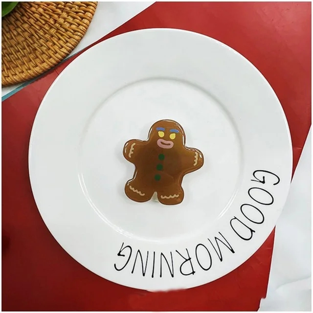 Dễ Thương Giá Đỡ Điện Thoại Hình Cây Thông / Người Tuyết / Gấu / Bánh Mì Có Tay Cầm Cho iphone 15 14 13 pro max