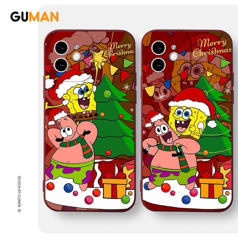 Ốp lưng GUMAN mềm chống bẩn ngầu dễ thương đẹp Cho iPhone 15 14 13 12 11 Pro Max SE 2020 X XR XS 8 7 ip 6S 6 Plus kute xyb2473