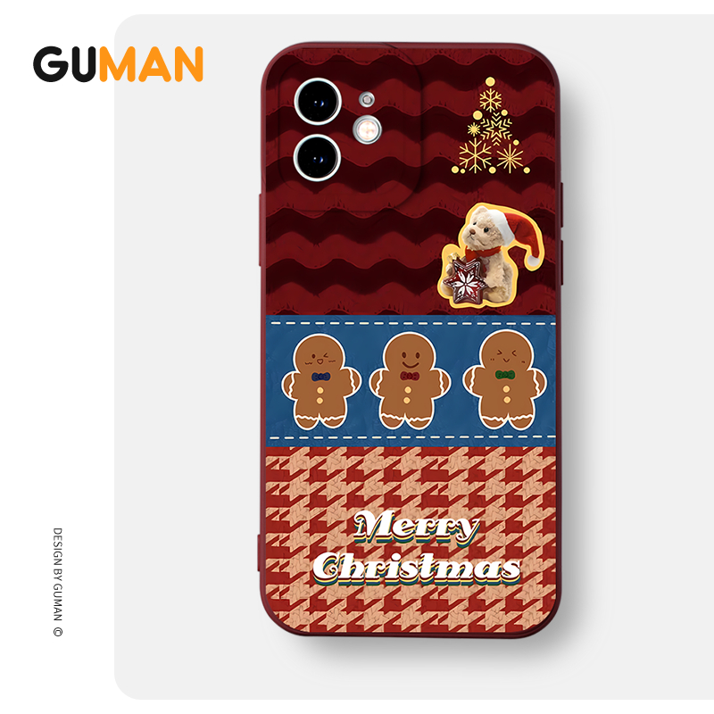 Ốp lưng GUMAN mềm độc lạ dễ thương đẹp Cho iPhone 15 14 13 12 11 Pro Max SE 2020 X XR XS 8 7 ip 6S 6 Plus kute xyb2476
