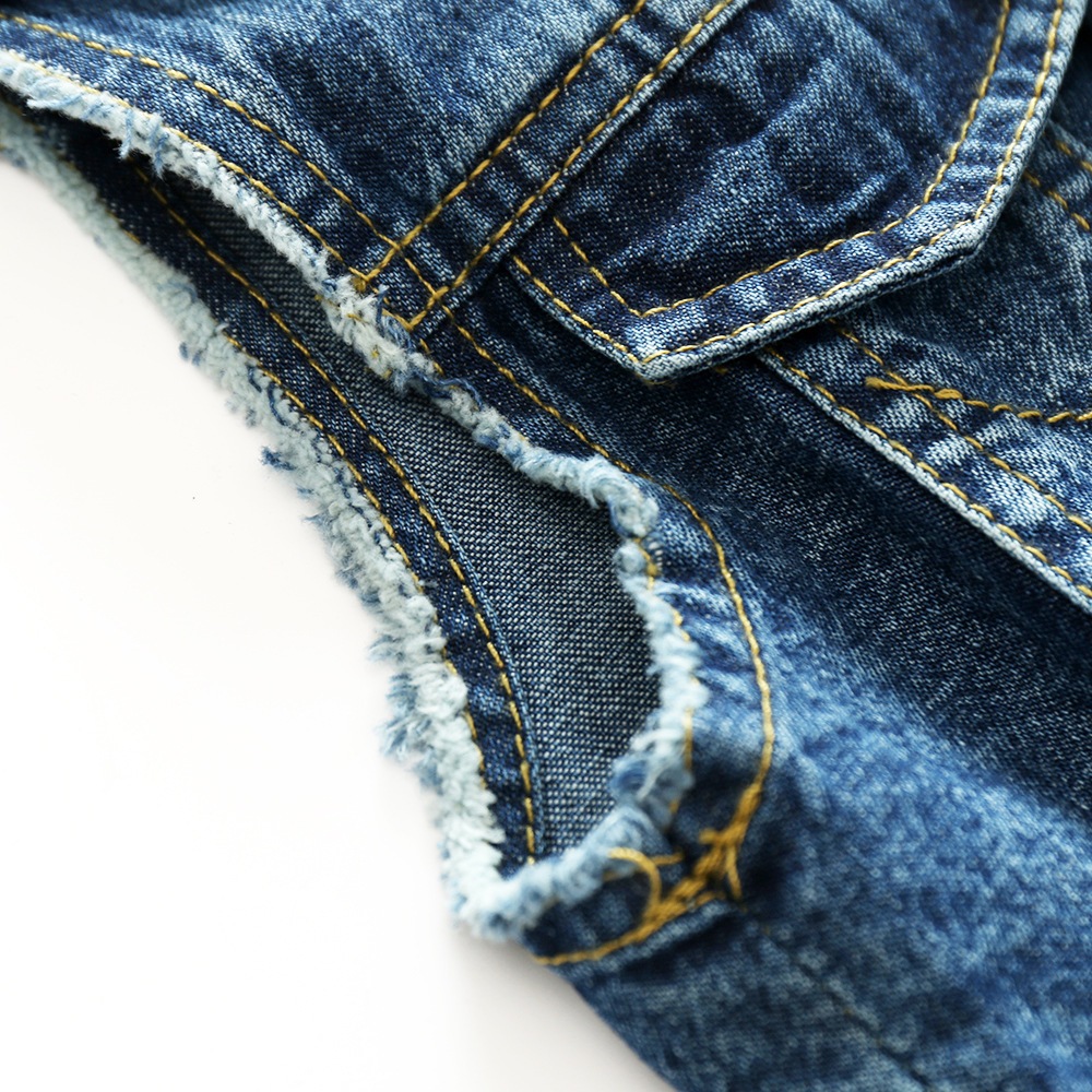 Bộ Áo Sát Nách + Quần Short denim Thời Trang Mùa Hè Hàn Quốc 2023 Cho Bé Trai