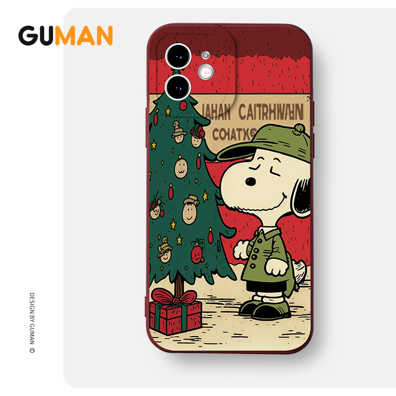 Ốp lưng GUMAN mềm chống bẩn ngầu dễ thương đẹp Cho iPhone 15 14 13 12 11 Pro Max SE 2020 X XR XS 8 7 ip 6S 6 Plus kute xyab143