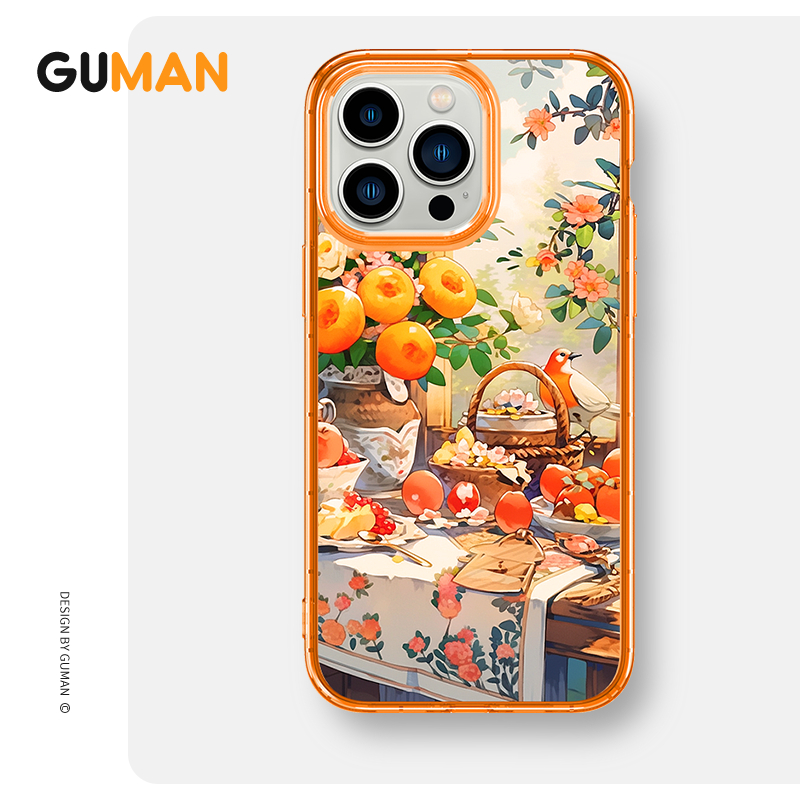 Ốp lưng GUMAN mềm tết chống sốc độc lạ dễ thương đẹp Cho iPhone 15 14 13 12 11 Pro Max SE 2020 X XR XS ip 8 7 Plus kute xyab127