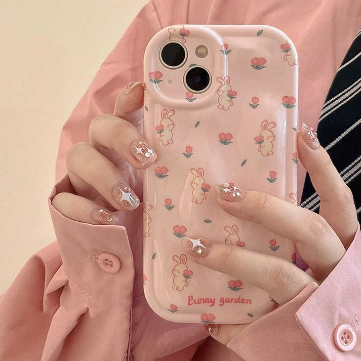 Ốp Điện Thoại tpu Dẻo Họa Tiết Trái Đào Màu Hồng Kèm Giá Đỡ Cho iphone 14 iphone 13 iphone 12 iphone 11 iPhone 12 pro max iPhone 13 pro max iPhone 14 pro max case iPhone iphone 14 pro max