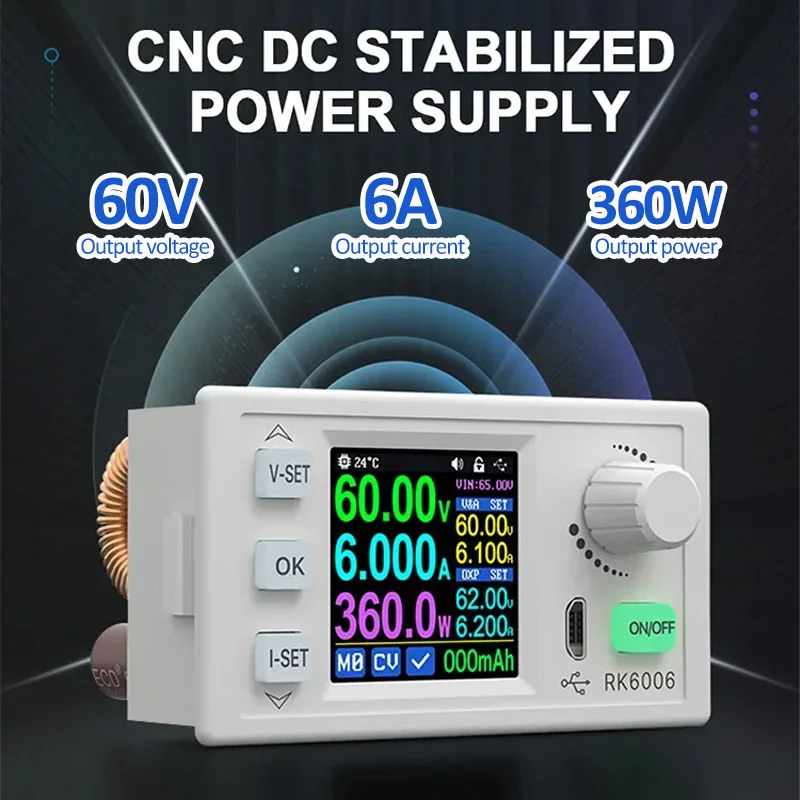Mô Đun Hạ Áp rk6006 rk6006-bt 6a 60v dc dc Chuyên Dụng