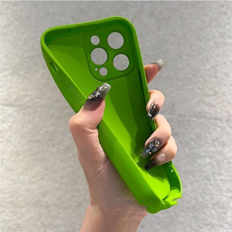 Ốp Điện Thoại Silicon Màu Đỏ Rượu Vang Trơn Cho iphone 14promax 14plus 13promax 12 11 14promax 13promax