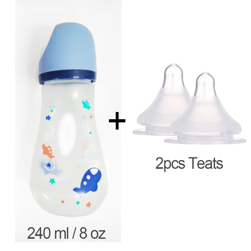 Bình Sữa Chống Tràn 5cm 240ml / 11oz Dành Cho Em Bé