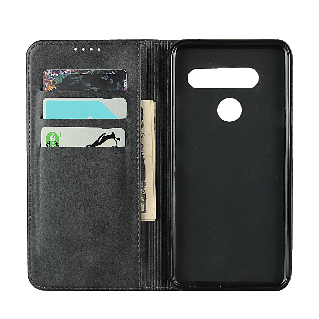 Bao Da Gập Có Ngăn Đựng Thẻ Cho Điện Thoại lg v40 Ốp