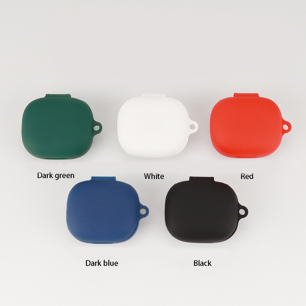 Vỏ Bảo Vệ Hộp Sạc Tai Nghe jbl wave 300tws jbl w300 Bằng silicon Màu Trơn