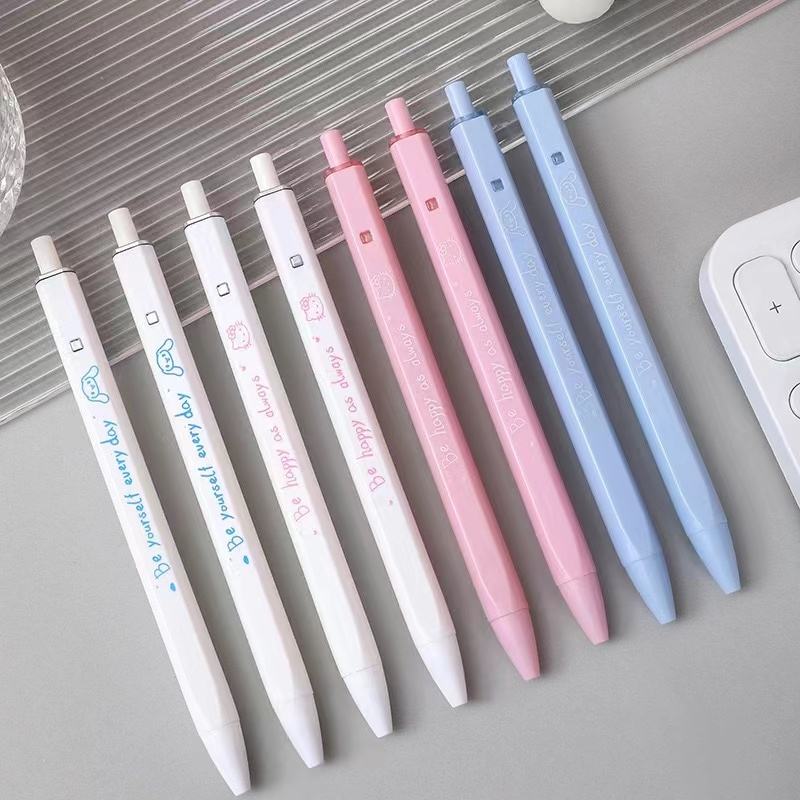 SANRIO Bút Mực gel Ngòi 0.5mm Họa Tiết Hoạt Hình Dễ Thương Cho Học Sinh