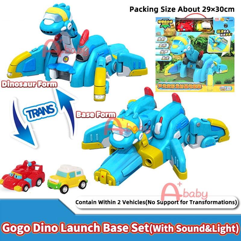 Gogo Dino Base Set Bộ Đồ Chơi Mô Hình Khủng Long Biến Hình  MAX Rex Storm Anky Perry Làm Quà Sinh Nhật Cho Bé