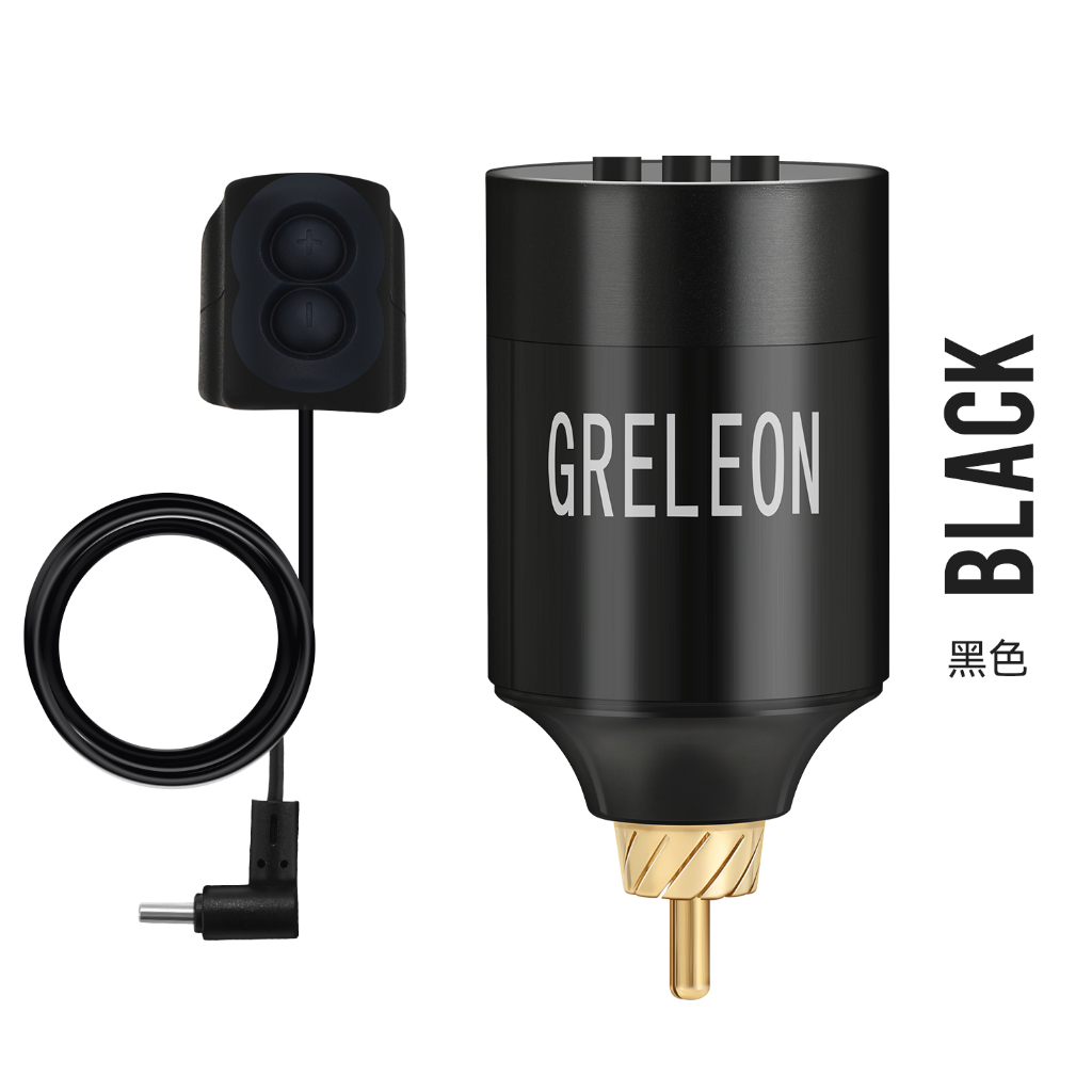 Greleon Bộ Máy Xăm Hình Không Dây Có Súng Xoay Điện Tử Kết Nối rca