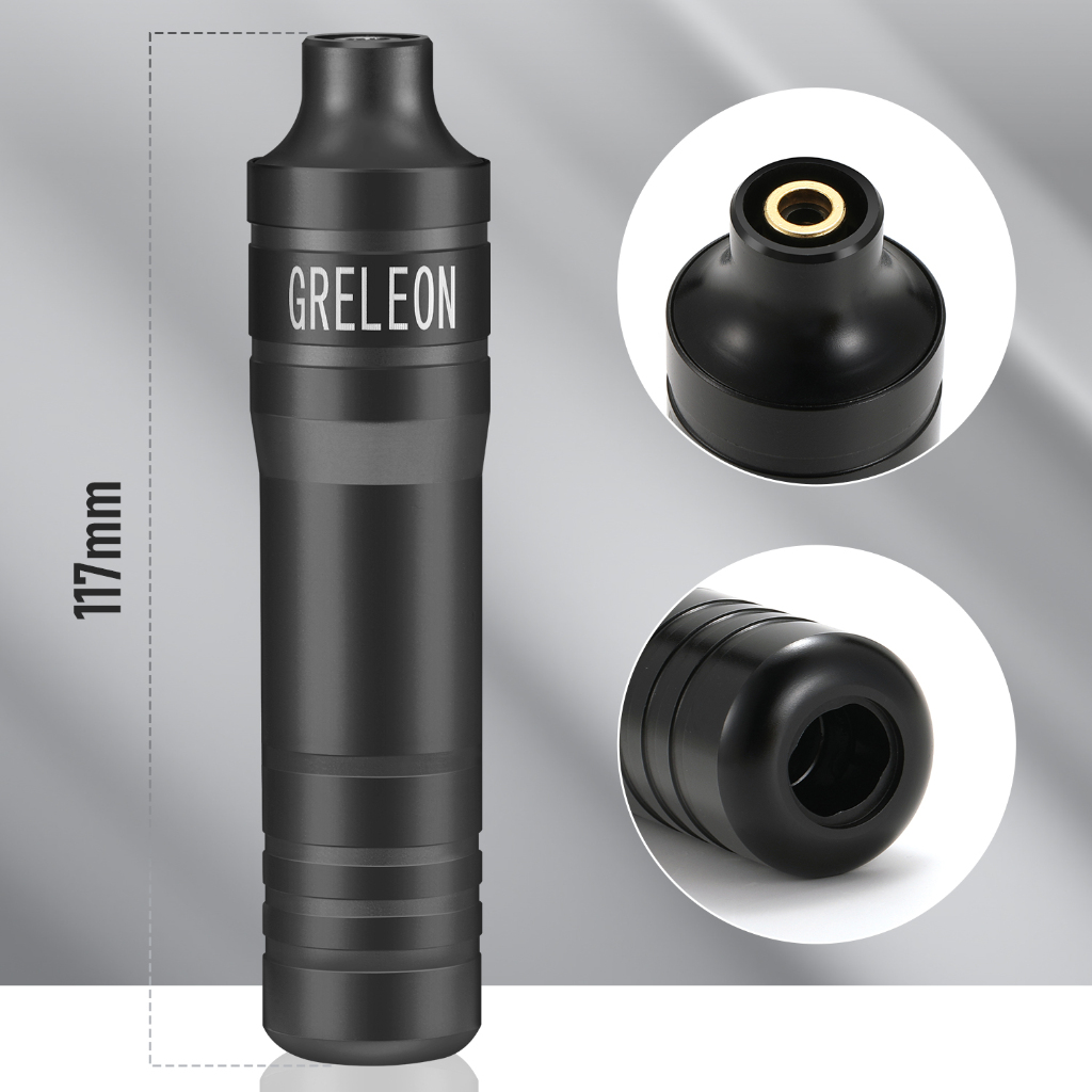 Greleon Bộ Máy Xăm Hình Không Dây Có Súng Xoay Điện Tử Kết Nối rca