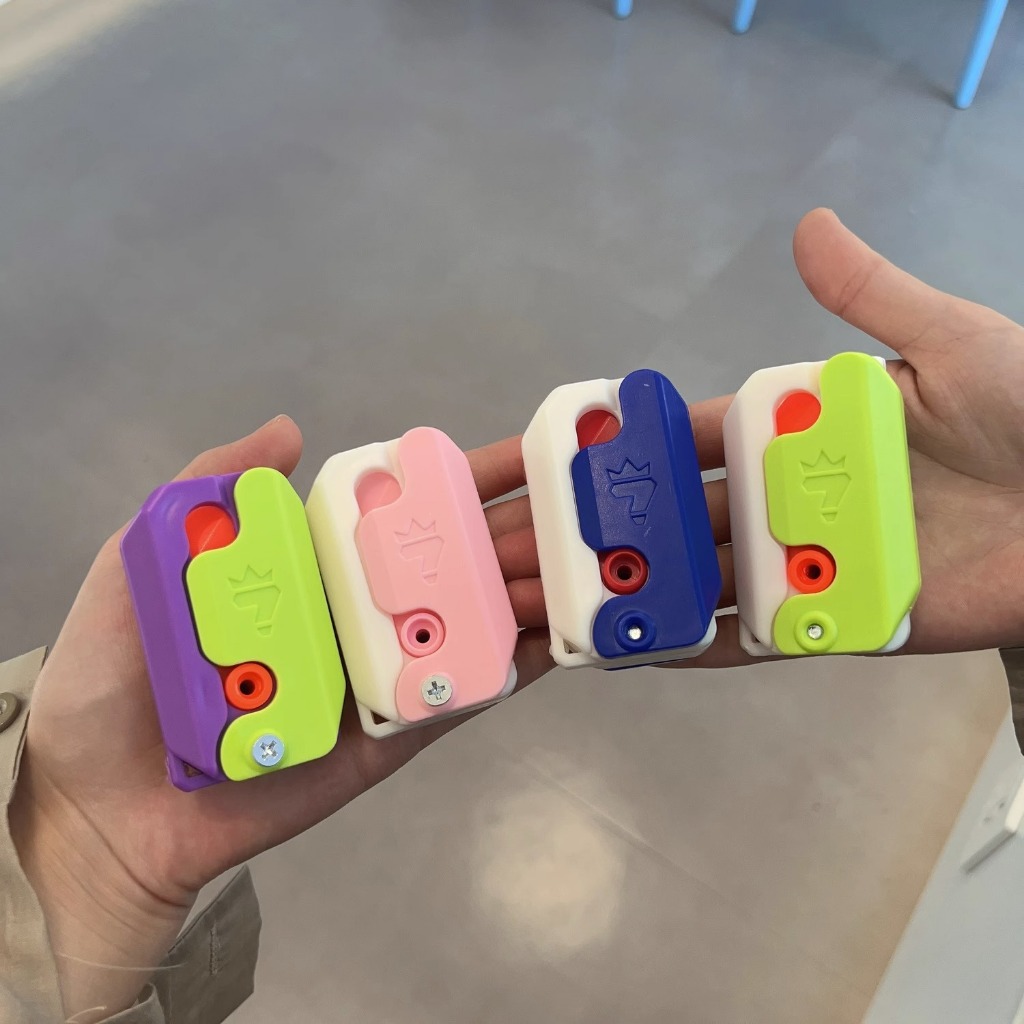 Đồ Chơi Thẻ Nhấn Tạo Hình Cà Rốt Dao In 3d Dễ Thương Cho Bé