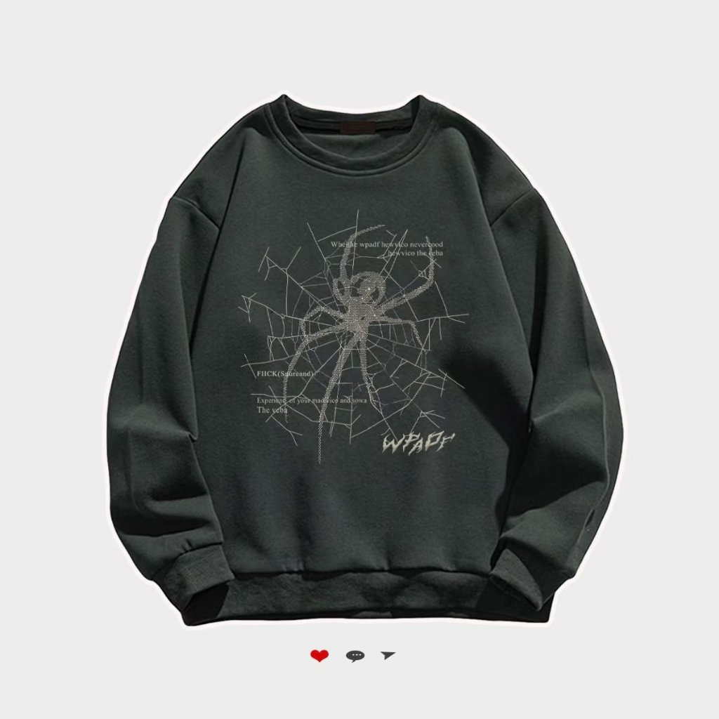 Áo sweater Tay Dài Cổ Tròn Dáng Rộng Giữ Ấm Thời Trang Cho Nam