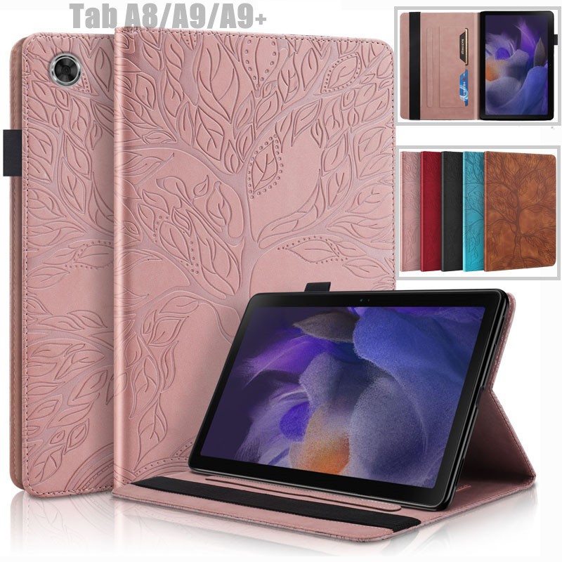 Lật Bao Da Máy Tính Bảng pu Nắp Gập Cho samsung galaxy tab a8 a9 a9 + 8.7 10.5 11 inch x205 x200 x210 x215 x216 x110 x115 life Ốp