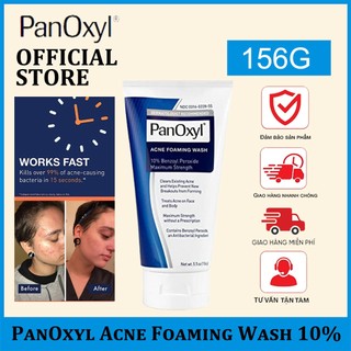  Panoxyl Sữa Rửa Mặt Tạo Bọt benzoyl peroxide 10% 156g 