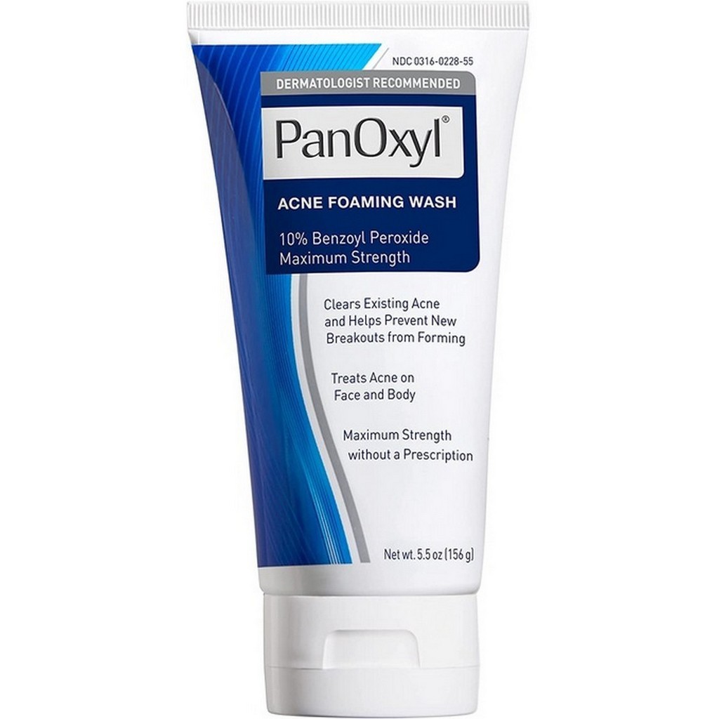 Panoxyl Sữa Rửa Mặt Tạo Bọt benzoyl peroxide 10% 156g