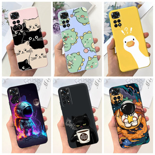 Ốp Điện Thoại silicone Mềm Họa Tiết Hoạt Hình Cho xiaomi redmi note 11 11s 4g redmi note11 note11s