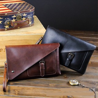 Retro Nam Túi Da Phong Bì Nam Clutes Túi Thời Trang Nam Túi Điện Thoại