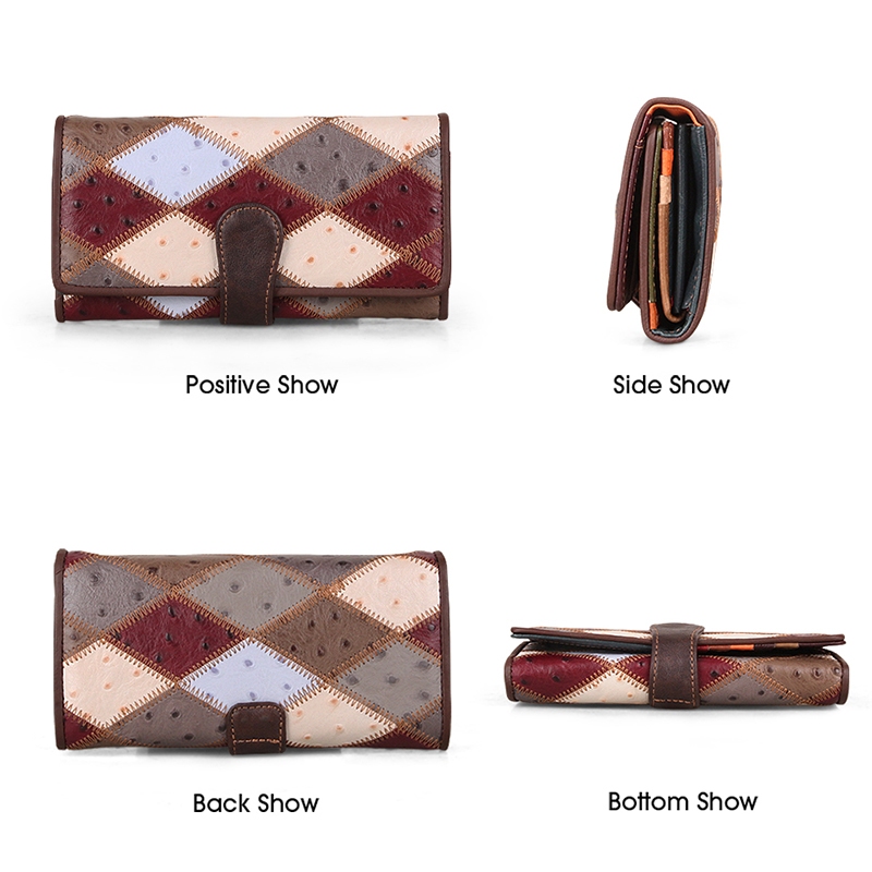 Cobbler Ví Da Cầm Tay Dáng Dài Thời Trang Cho Nữ