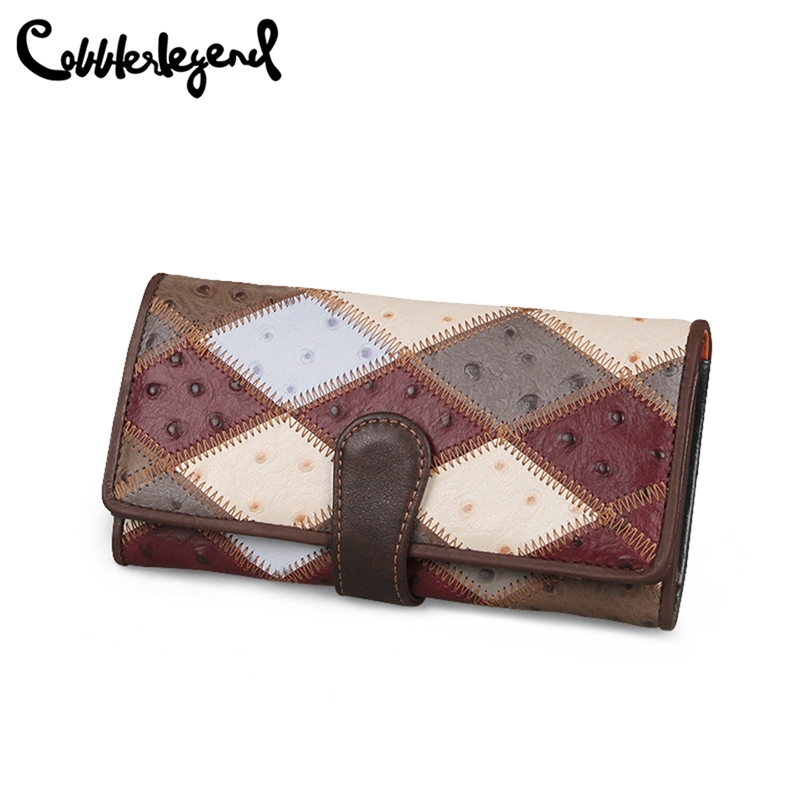 Cobbler Ví Da Cầm Tay Dáng Dài Thời Trang Cho Nữ