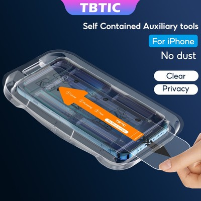 Bảo Vệ Màn Hình TBTIC Tương Thích Cho iPhone 11 12 13 14 15 16 17 Pro Max XSMax XR 11 X XS 11Pro Kính Cường Lực Cho Iphone 14 15 16 Plus Full Cover HD Privacy