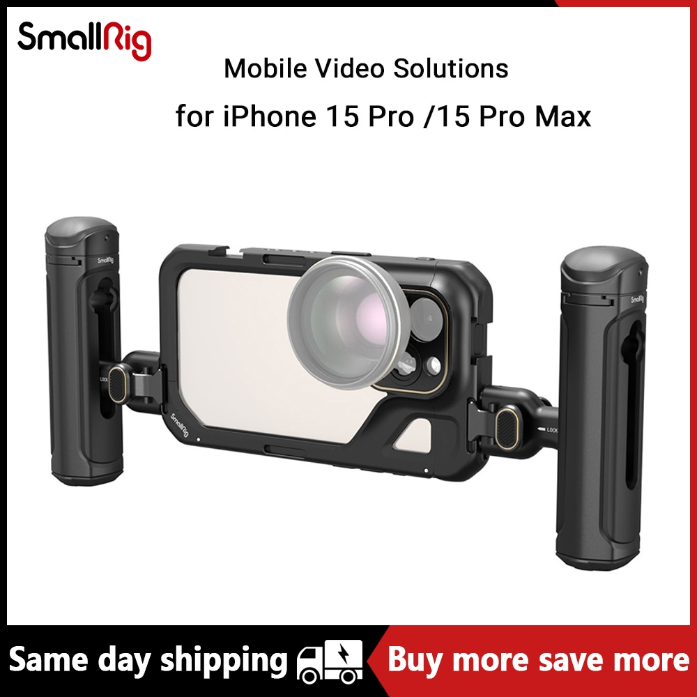 SMALLRIG Giải Pháp video Điện Thoại Thông Minh Cho iphone 15 pro / 15 pro max 15 pro / 15 pro max