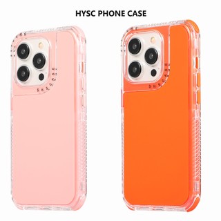 Ôp Điện Thoại Nhựa acrylic Cứng Màu Hồng Và Cam iphone 15 promax 15pro 14 promax 13 pro max 12promax 11 11promax x xr xs max xr 8 7 plus tiktok
