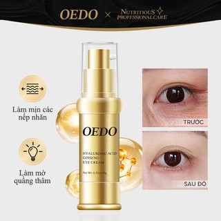 Kem dưỡng mắt OEDO tinh chất nhân sâm Hyaluronic Acid Dưỡng Ẩm Chăm Sóc Giảm Nếp Nhăn Quầng Thâm Và Bọng Mắt Thâm chống nhăn 15g