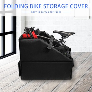 Hộp Đựng Vật Dụng Chống Nước Chống Bụi Gấp Lại Được Cho Xe Đạp brompton