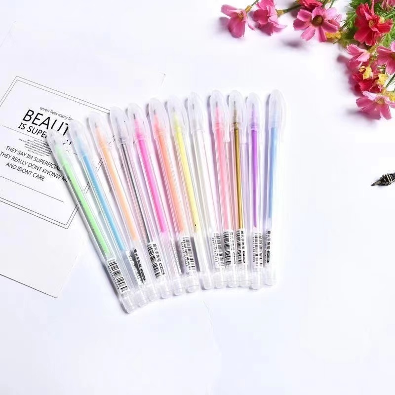 Bút Mực gel Ngòi 0.6 Inch Màu Đen Tiện Dụng Cho Học Sinh diy