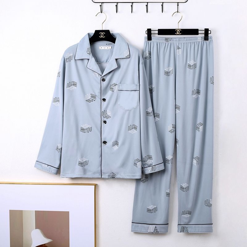 Bộ Đồ Ngủ Dài Tay Phong Cách Nhật Bản Cho Nam