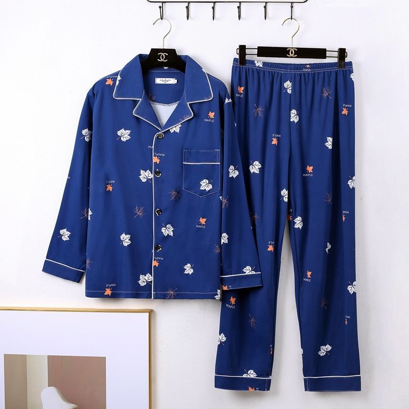 Bộ Đồ Ngủ Dài Tay Phong Cách Nhật Bản Cho Nam