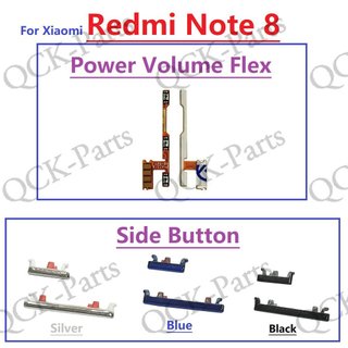 Bật nguồn ruy băng tắt Nút âm lượng flex cho Redmi Note 8