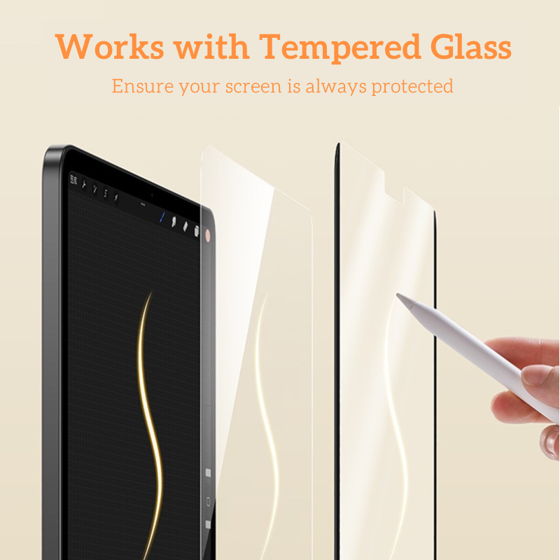 NIXXOS Miếng Dán Bảo Vệ Màn Hình Máy Tính Bảng Từ Tính Chống Chói Cho ipad 7 / 8 / 9 / 10 gen air4 / 5 pro11