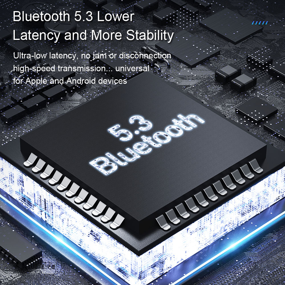 Awei T1 Pro TWS Tai Nghe Không Dây Bluetooth 5.3 Tai Nghe Nhét Tai In-Ear Tích Hợp Micro HIFI Stereo Điều Khiển Cảm Ứng IPX6 Chống Thấm Nước