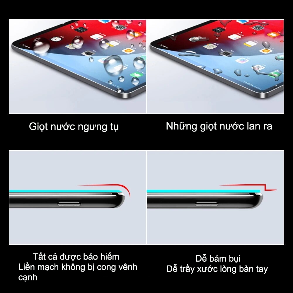 Kính Cường Lực GOOJODOQ Chống Tia Sáng Xanh Cho Ipad Pro 11 / 10.5 Air 3 / 10.2 2019