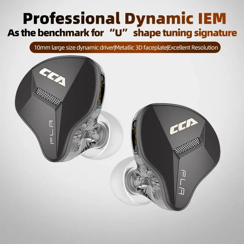 Cca Tai Nghe Nhét Tai Có Dây 10mm Âm Trầm Chất Lượng Cao