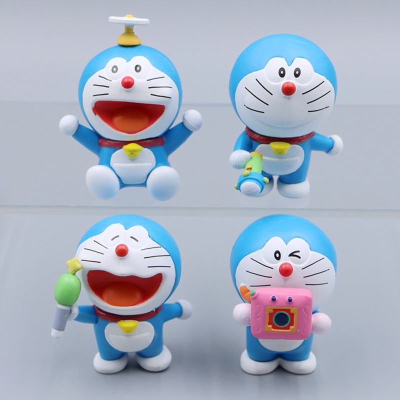 Bộ 4 Món Gồm Máy Ảnh 5cm / 5cm / Mèo doraemon Đáng Yêu