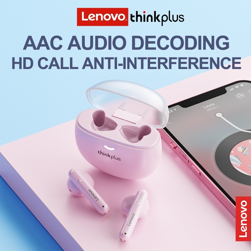 Tai Nghe Không Dây bluetooth Lenovo LP1 Pro Bluetooth Nhét Tai Không Dây nổi Mạnh độ trễ thấp có micro tai nghe pc gaming