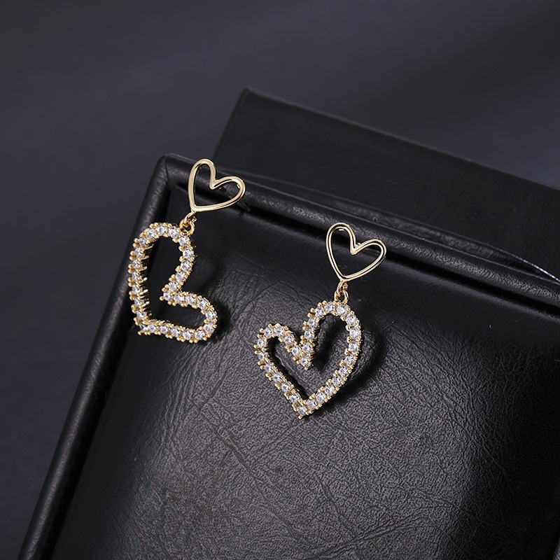 Bông tai Khuyên tai dáng dài đính ngọc trai thời trang Hàn Quốc cho nữ