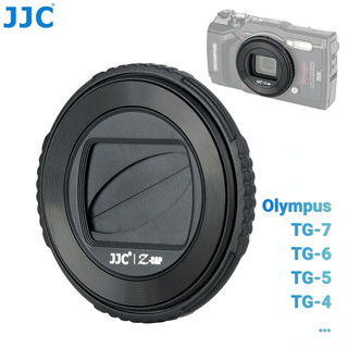  JJC Z-TGS Nắp Ống Kính Bảo Vệ Cho Olympus TG-7 TG-6 TG-5 TG-4 TG7 TG6 TG5 TG4 TG3 TG2 TG1 Phụ Kiện Máy Ảnh Thay Thế LB-T01 